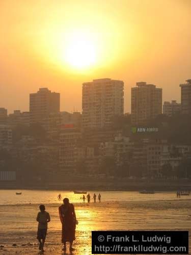 Chowpatty Beach, Bombay, Mumbai, India